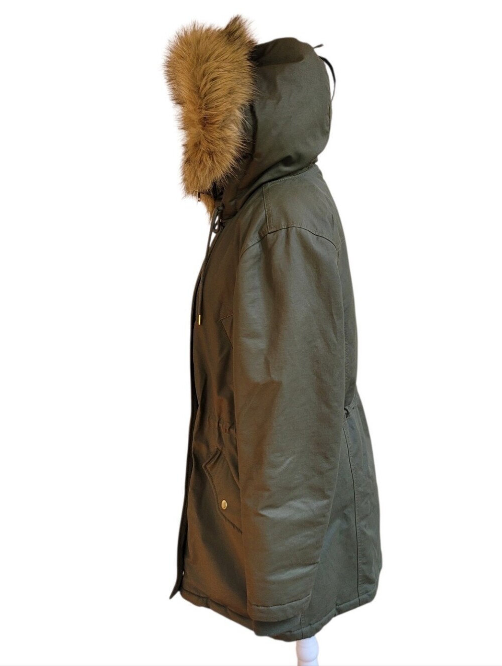 EUC J.Crew Perfect Winter Parka Eco-Friendly Primaloft Size M - Picture 3 of 13